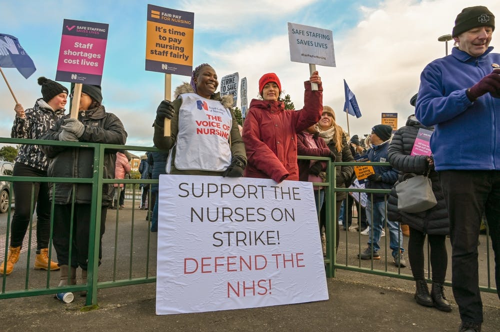 Nursing strike