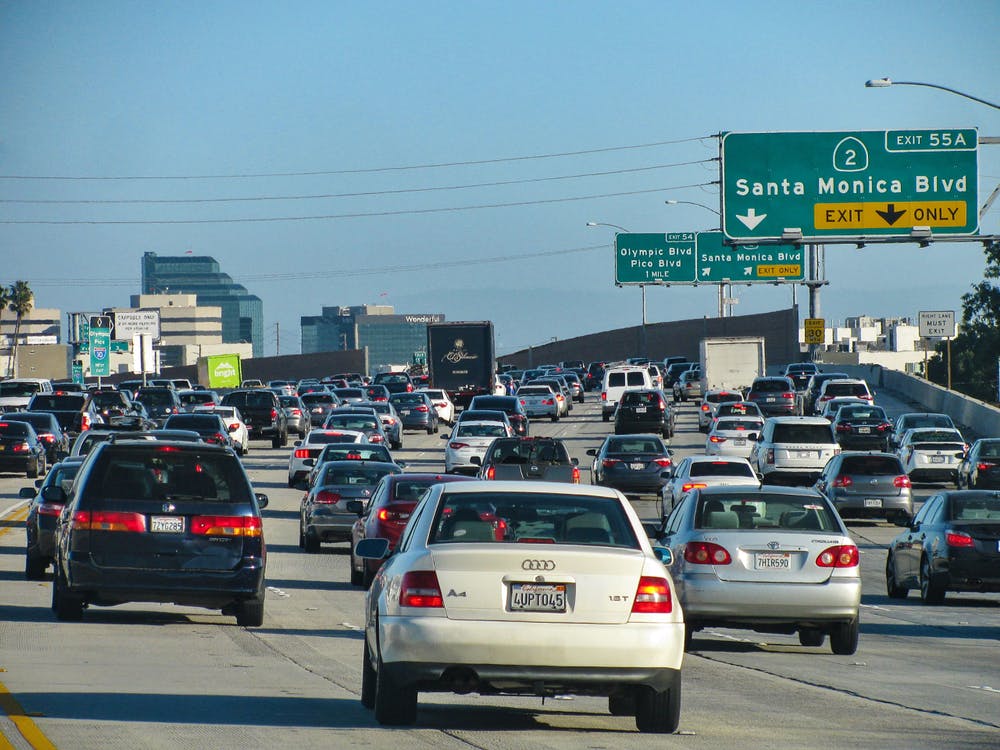 traffic in Los Angeles
