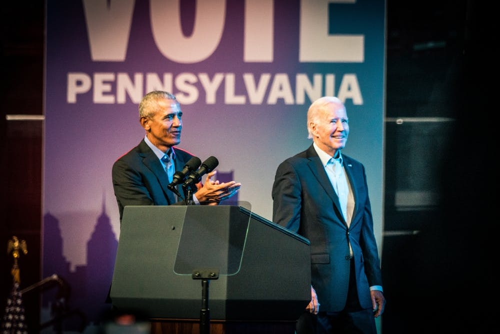 Joe Biden and Barack Obama