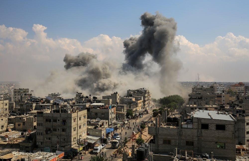 Explosion in Gaza