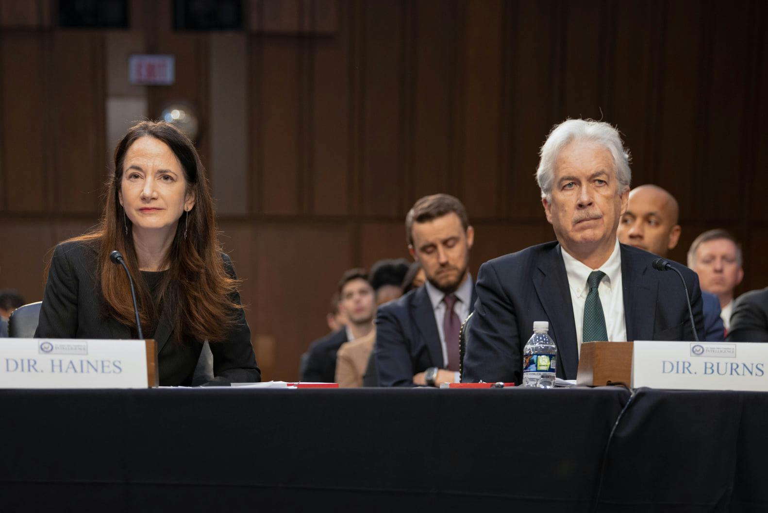 DNI Avril Haines and CIA Director Bill Burns