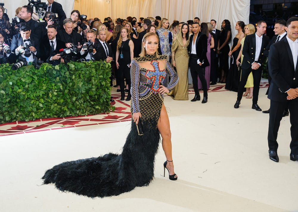 Jennifer Lopez at Met