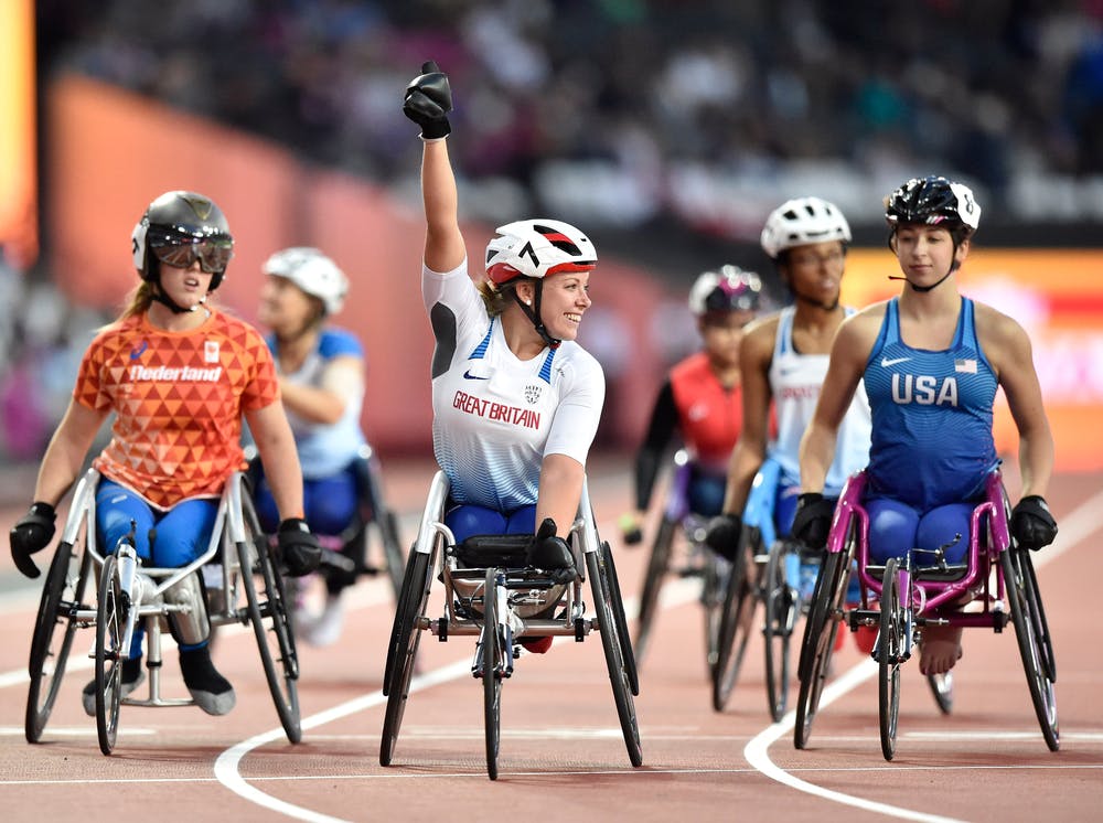 Paralympian Hannah Cockroft